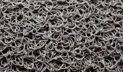 ZERBINO PVC Ricciolo - Grigio